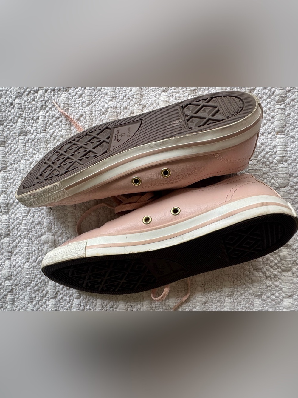 Converse Blush Pink Low-Top Sneakers - Picture 11 of 11